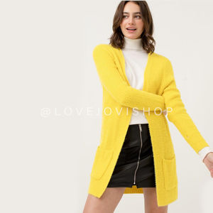 Maximalist | NWT! Lovetree Yellow Cardigan | Dopamine Dressing Cozy Fall Layers